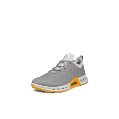 Image of ECCO Men&#039;s Biom C4 Gore tex Waterproof Golf Shoe, Wild Dove/Sunrise, 6 6.5