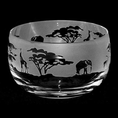 Image of ANIMO GLASS Safari Small Crystal Bowl