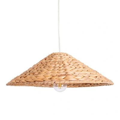 Image of Naeve Dome Pendant Ceiling Light Nature 1xE27