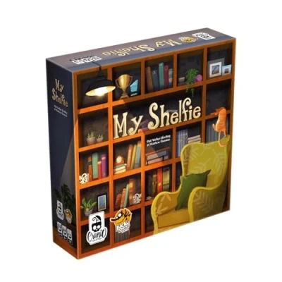 Image of LUCKY DUCK GAMES My Shelfie Board Game English Version Strategy Fun Family for Kids and Adults 2 4 Players Ages 8+ 30 Minutes