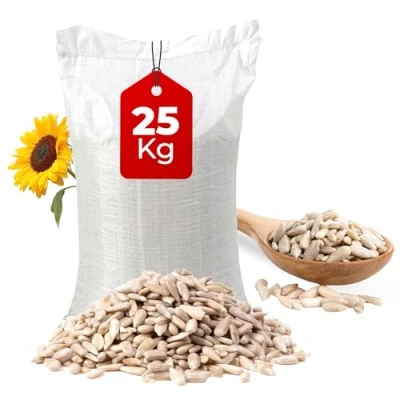 Image of 25kg Sunflower Hearts wild Bird Food, High Energy Seed, Premium Seeds &amp; Birds Food (25 KG)