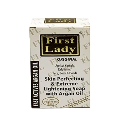 Image of First Lady Skin Perfecting &amp; Extreme Lightening Exfoliating Soap 200g with Argan Oil