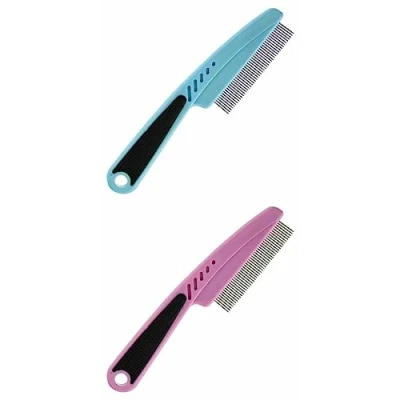 Image of V VAPE 1 X Pet Fine Medium Metal Teeth Dog Cat Comb Flea Remover