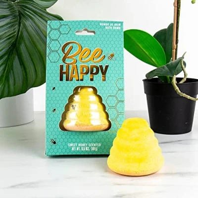 Image of Bee Happy Bath Bomb Sweet Honey