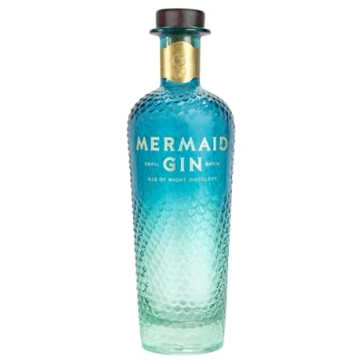 Image of Mermaid Gin Smooth Yet Complex, Refreshing &amp; Invigorating London Dry Vegan Gluten Free, 70cl