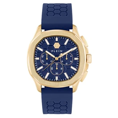 Image of Philipp Plein Men Chronograph Quarz Watch with Silicone Strap PWSAA0323