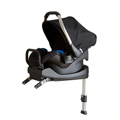 Image of Hauck Infant Car Seat Incl. ISOFIX Base Comfort Fix Set, Group 0 +, for Babies from Birth up to 13 kg, ECE R44/04, Light, Sun Canopy Included, Black