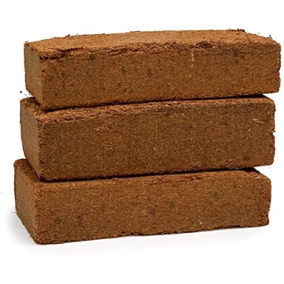 Image of Zoo Med Eco Earth Natural Substrate in Coconut Fiber for terrariums and reptiles, Amphibians, reptiles Insects, compostable recyclable (Pack of 3)
