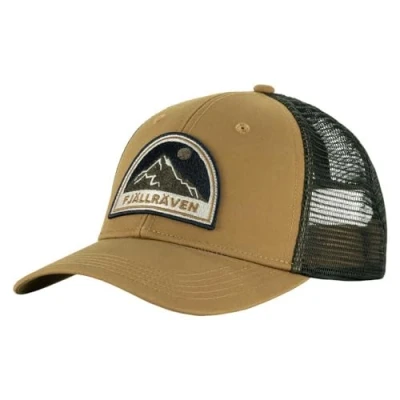 Image of Fjallraven 78152 232 Badge Långtradarkeps/Badge Långtradarkeps Hat Unisex Buckwheat Brown Size S/M