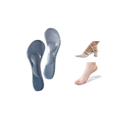 Image of SturdyFoot Ladies Slim Gel 3/4 Insoles with Arch &amp; Metatarsal Support. Party Feet
