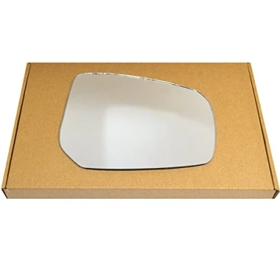 Image of Less4spares Wing Mirror Glass Right Compatible with Mitsubishi Mirage 2013 2020 STICK ON Driver Off Side Convex