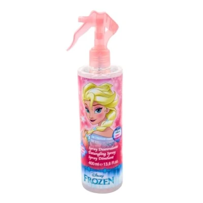 Image of Disney Frozen Hair Detangling Spray Kids Detangler for Effortless Combing, Wet and Dry works both Gentle, Dermatologically Tested Formula Safe Children Aged 3+, 400ml