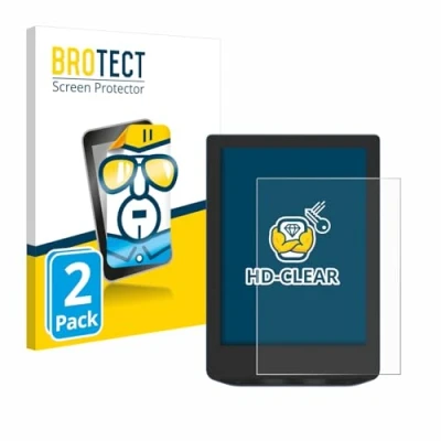 Image of brotect Screen Protector compatible with PocketBook Verse Pro Color (2 Pack) HD Clear Protection Film
