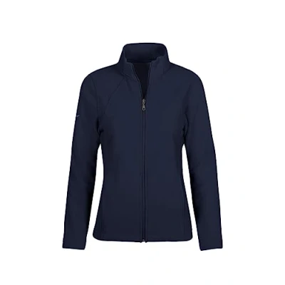 Image of Trigema Women&#039;s Damen Fleece Jacke Maternity Jacket, Bleu (blau 046), 12 (Manufacturer size: M)