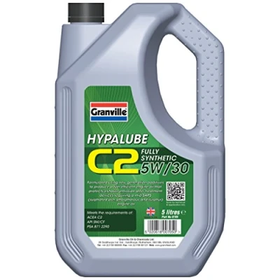 Image of Granville 0705 Hypalube C2 5W/30 Engine Oil, 5 Liters