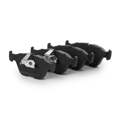 Image of SFP000040 Brake pad set FEBI BILSTEIN 16442 Front Axle prepared for wear indicator with piston clip BMW: 3 Convertible, X3, Z4 Roadster