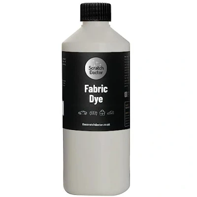 Image of Scratch Doctor Liquid Fabric Dye Easy to Use Textile Paint for Sofas, Furniture, Clothing, Canvas, Shoes, Denim and More 23 Colours Available (Ivory, 1000ml)