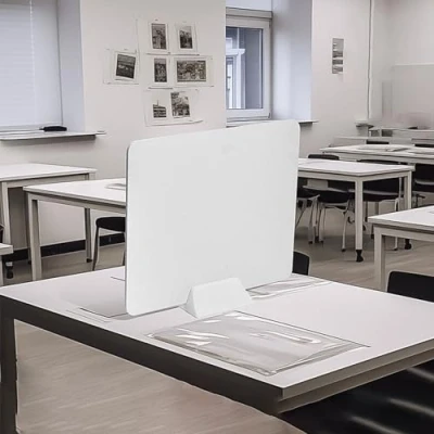 Image of Machtiging Desk Dividers For Office,Sneeze Screen Separator,Acoustic Freestanding Desktop Partition,Desk Divider Privacy Panel,Reduce Noise And Visual Distractions,For Home Libraries Classroom