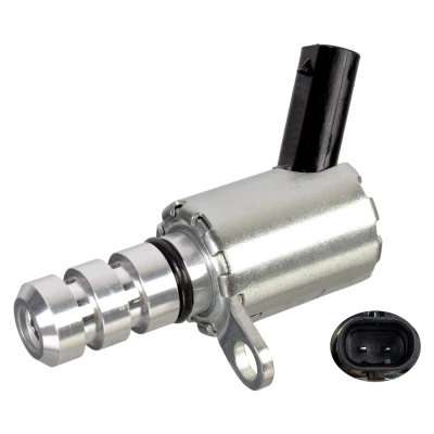 Image of 059115243A, 059115243B, 59115243A, 59115243B Control Valve, camshaft adjustment FEBI BILSTEIN 176053 Lower AUDI: Q7, A4 B8 Avant, Saloon