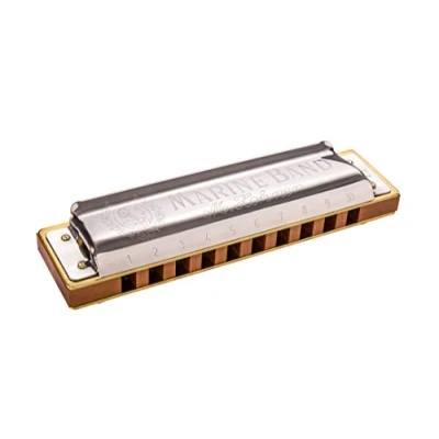 Image of HOHNER 1896BX Marine Band Harmonica, Key of D Minor (1896BX MD)