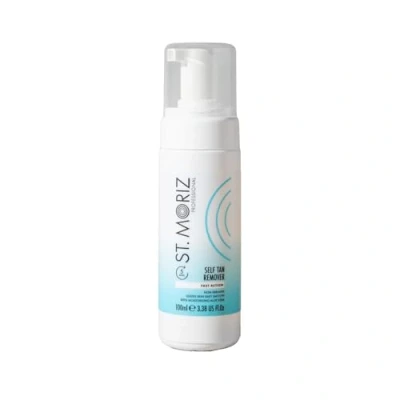 Image of St Moriz Professional Self Tan Remover Foam Removes Old Fake in 5 Minutes With Aloe Vera to Hydrate &amp; Moisturise the Skin Rapid Vegan Cruelty Free 100ml
