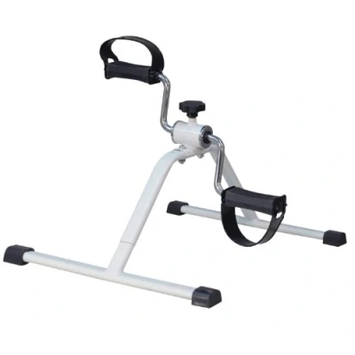 Image of MP Essentials Medical &amp; Fitness Pedal Exerciser Upper Lower Bike for Legs, Arms, Bum Workout (White)
