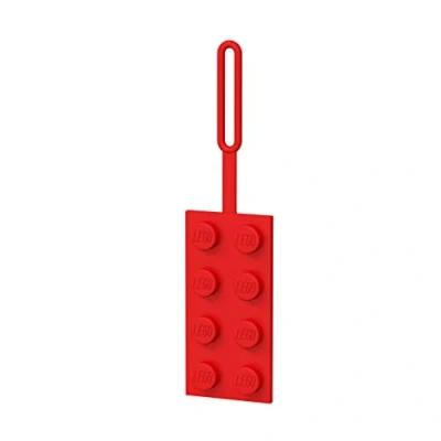 Image of Lego Lights IQLUG 52002 2x4 Luggage Tag Red