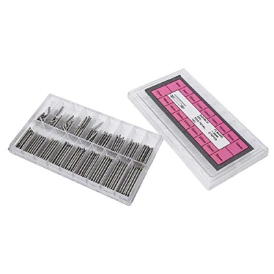 Image of ZJchao 270pcs Box 1.8mm Professional Watch Band Spring Bar Repair Accessory with Pins for Making and Repairing