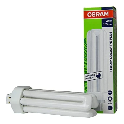 Image of Osram Dulux T/E GX24Q 4 42w Cool White (4000k) Compact Fluorescent Light Plus Lamp