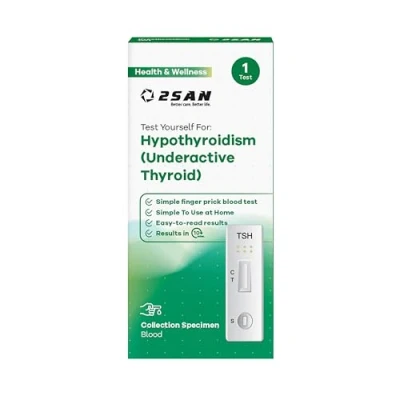 Image of Thyroid TSH Test Kit 1 Pack Accurate and Reliable at Home Testing for Function Easy to Use Fast Results in 2 Minutes 2San