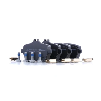 Image of 0004203105, 0064205720, 0064209220, 0074202820, 0084200820 Brake pad set BREMBO P 50 117 MERCEDES BENZ: S Class Saloon, Coupe