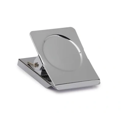 Image of Maul Paper Clip with Magnet, Steel, 40 mm Wide, 23 Clamping Width, 1.2 kg Holding Power, Light Silver, 1 Piece