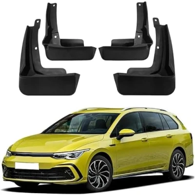 Image of 4 Pcs Car Mud Flaps for Vw Golf 8 R Line 2020 2023, Front/Rear Wheel Mudflaps, Waterproof Splash Protection Fender, Winter Sediment