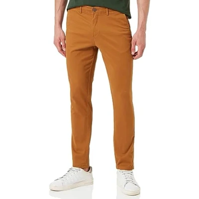 Image of Bestseller A/S Men&#039;s JPSTMARCO JJBOWIE SA NOOS Chino Pants, Rubber, 32/30