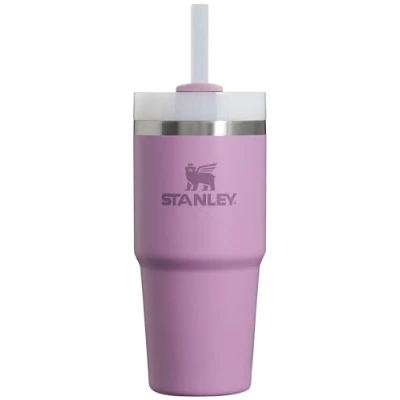 Image of STANLEY Quencher H2.0 FlowState Stainless Steel Vacuum Insulated Tumbler with Lid and Straw for Water, Iced Tea or Coffee, Smoothie More, Lilac, 14oz