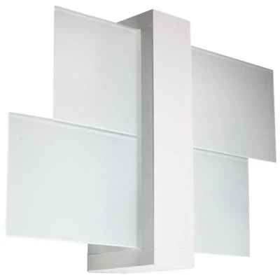 Image of Feniks 1 Light Flush Wall White, E27
