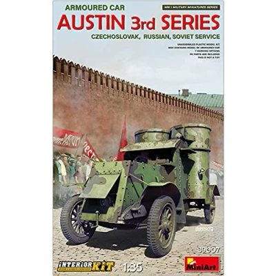 Image of Miniart MIN39007 WWI 1:35 Austin Armored Car (Soviet Service)