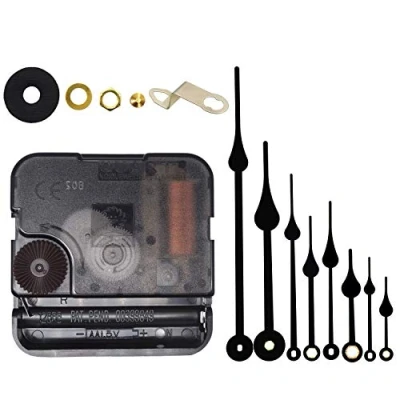 Image of Include Hands Quartz DIY Wall Clock Movement Mechanism Battery Operated Repair Parts Replacement