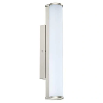 Image of Eglo 94715 CALNOVA LED Bathroom Wall Light in Satin Nickel