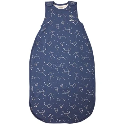 Image of Woolino Baby Sleep Bag from 4 Season Merino Wool Sleeping Bag, 2 24 Months, Night Sky