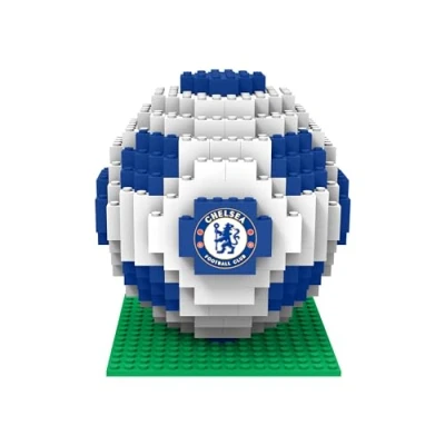 Image of FOCO Officially Licensed FC 3D BRXLZ Bricks XL Football Toy Model (various Teams) (Chelsea)