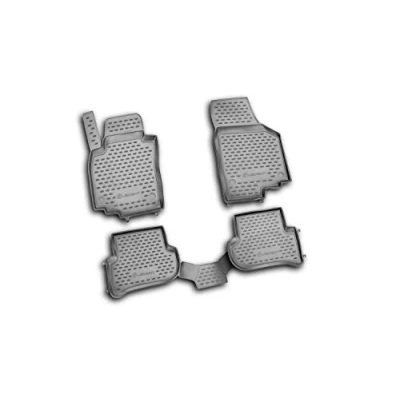 Image of Element EXP.NLC.45.10.210kh Premium Non Slip Rubber Floor Mats for Skoda Yeti Year 09 20 Black