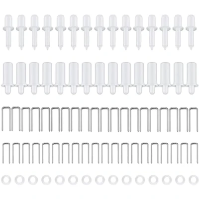 Image of 85 Pcs Plantation Shutters Repair Tool Set Shutter Louvers Tilt Rod Pins Washers Replacement