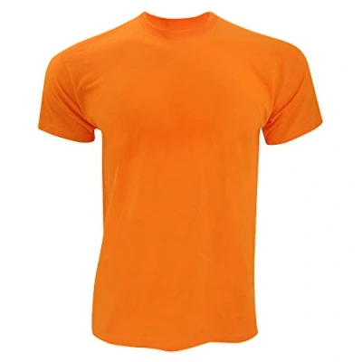 Image of Fruit of the Loom Screen Stars Mens Original Short Sleeve T Shirt (XXL) (Orange)