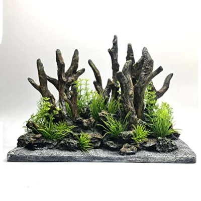 Image of Aqua One ReadyScape Mangrove Root Forest Large Aquarium Fish Tank Decor