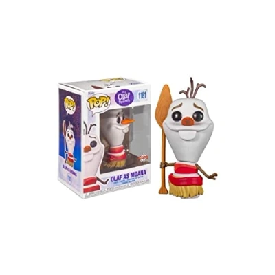 Image of Funko Pop! Disney: Frozen Olaf As Moana Amazon Exclusive Collectable Vinyl Figure Gift Idea Official Merchandise Toys for Kids &amp; Adults Movies Fans Model Collectors
