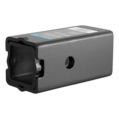 Image of CURT 45408 Trailer Hitch Receiver Adapter Reducer Sleeve Set, 3 to 2 1/2 or Inch, Piece, Black