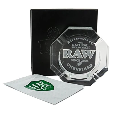 Image of RAW Solid Leaded Crystal Ashtray