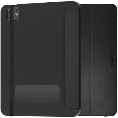 Image of OtterBox React Folio Case for iPad Pro 11&quot; (M4), Shockproof, Drop proof, Ultra Slim Protective Case, Tested to Military Standard, Black