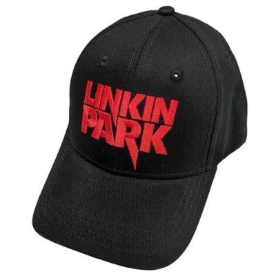 Image of Rock Off officially licensed products Linkin Park Band Logo Baseball Cap One Size